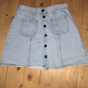 Jean skirt